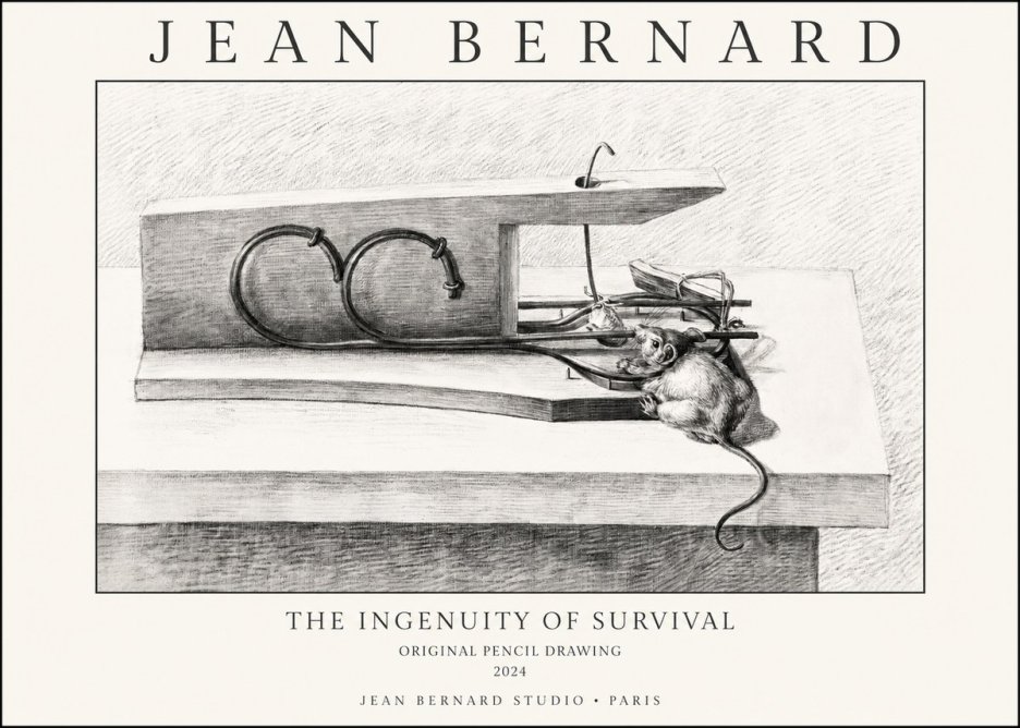 Jean Bernard The Ingenuity of Survival No1 - Affiche