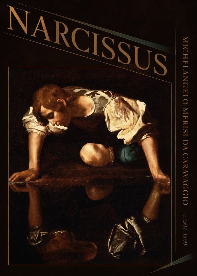 Michelangelo Merisi da Caravaggio Narcissus I No4 - Affiche