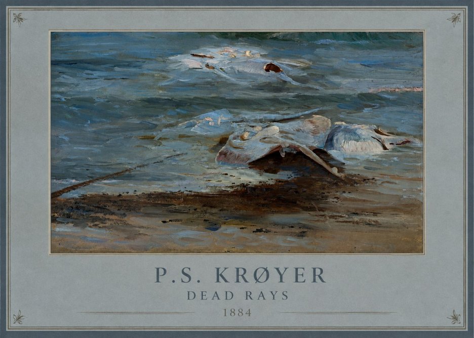 P.S. Krøyer Dead Skates No4 - Affiche
