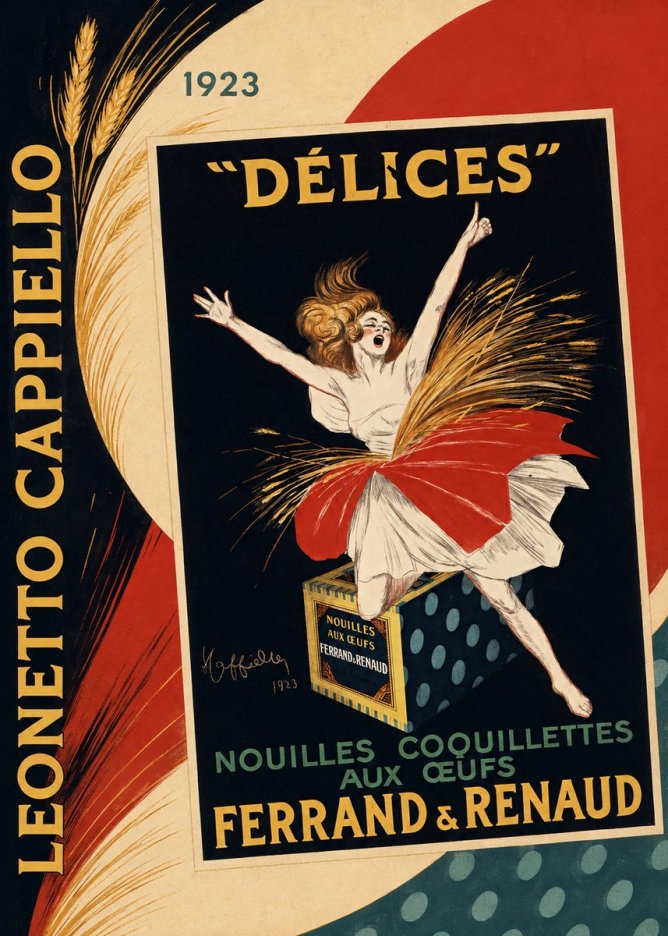 Leonetto Cappiello Délices I No2 - Affiche