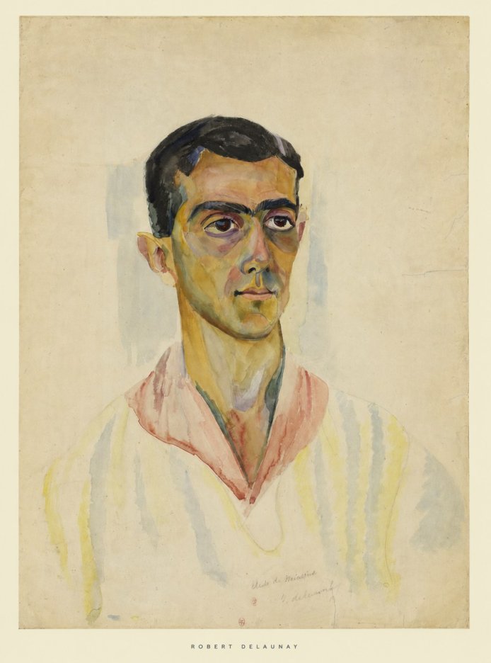 Robert Delaunay Portrait De Léonide Massine No6 - Affiche