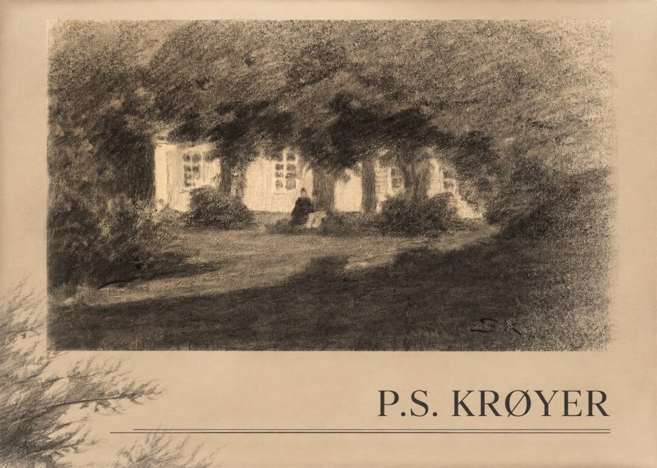 P.S. Krøyer Fra Krøyers Hus Og Have I Skagen No2 - Affiche