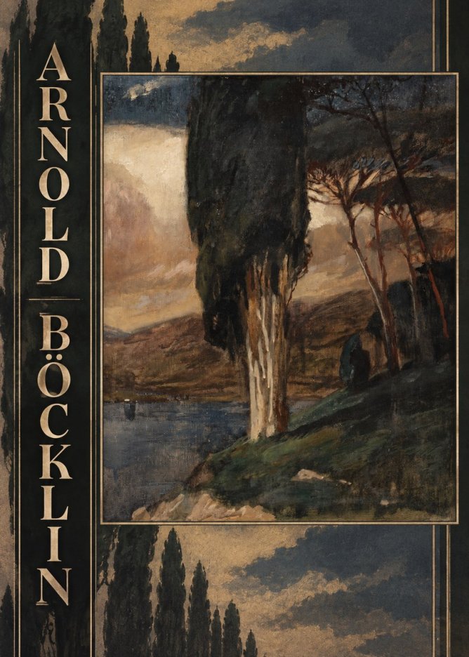 Arnold Böcklin Villa by the Sea II No5 - Affiche