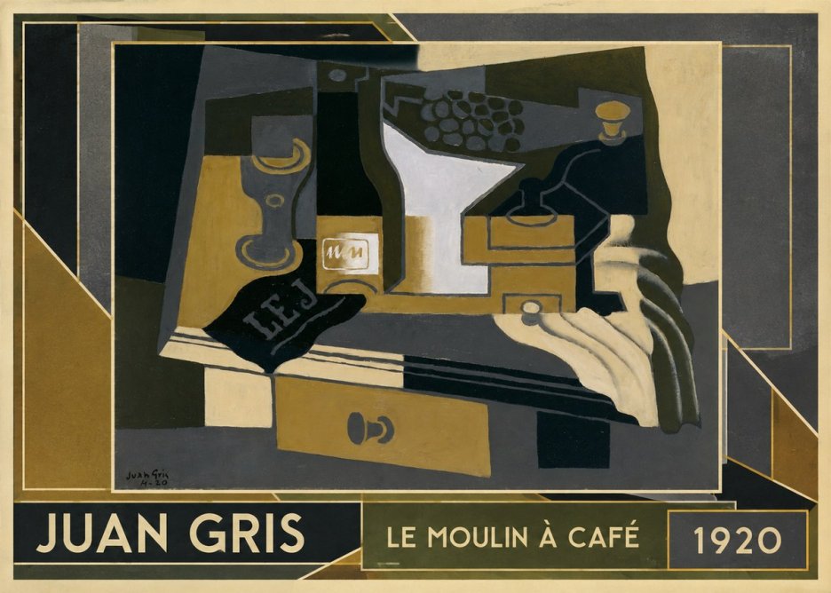 Juan Gris Le Moulin À Café No1 - Affiche