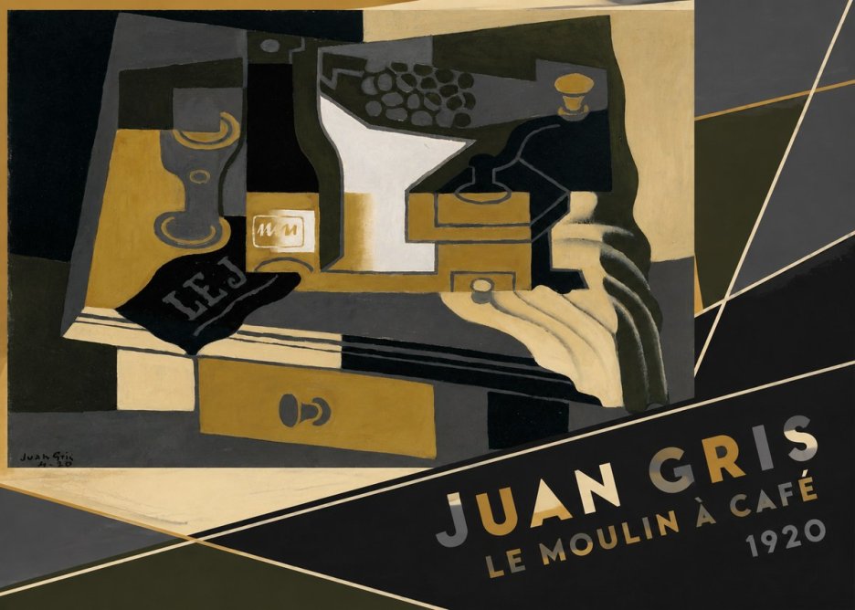 Juan Gris Le Moulin À Café No4 - Affiche