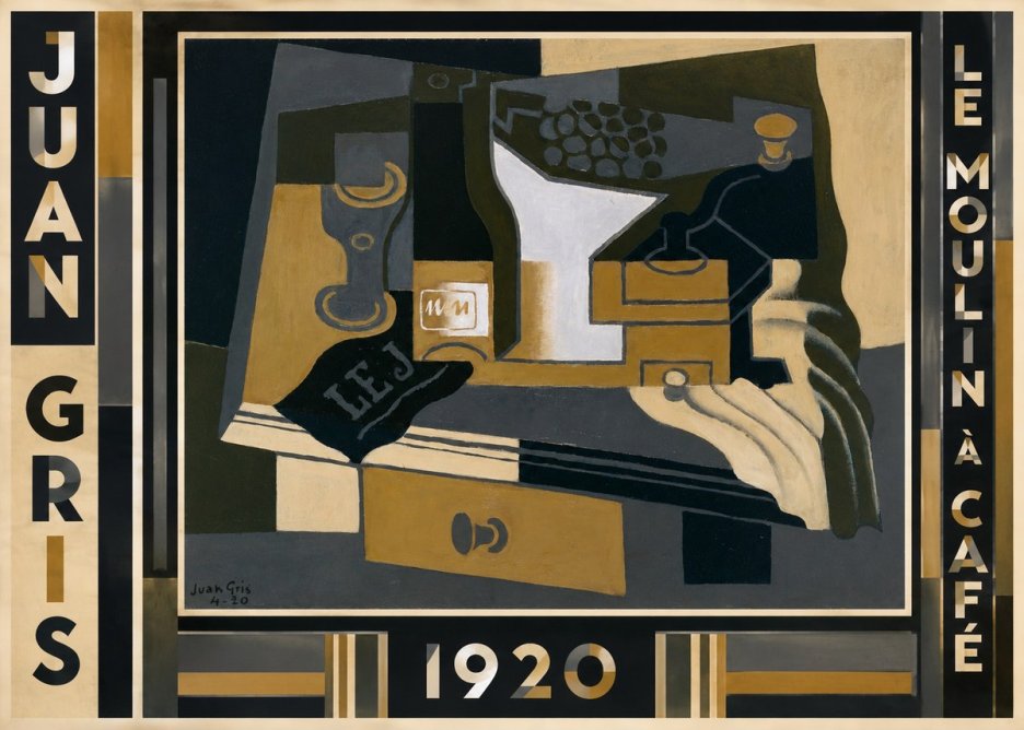 Juan Gris Le Moulin À Café No5 - Affiche