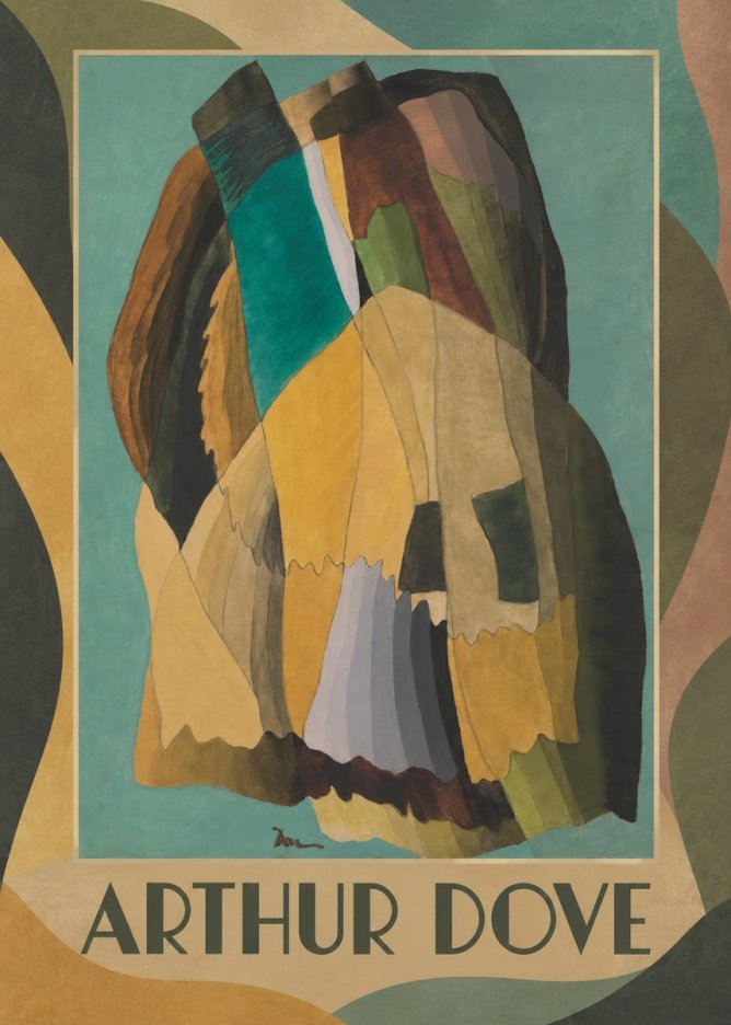 Arthur Dove Abstract Composition No1 - Affiche