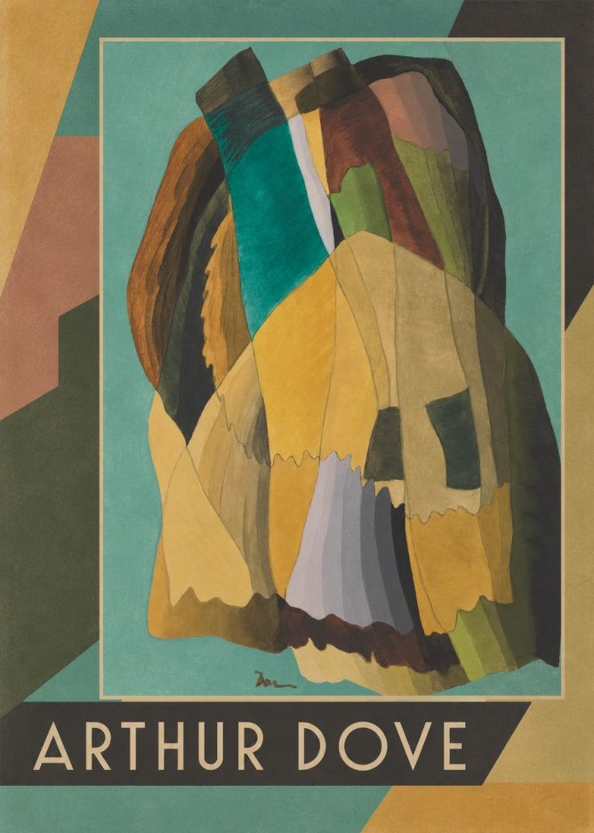 Arthur Dove Abstract Composition No3 - Affiche