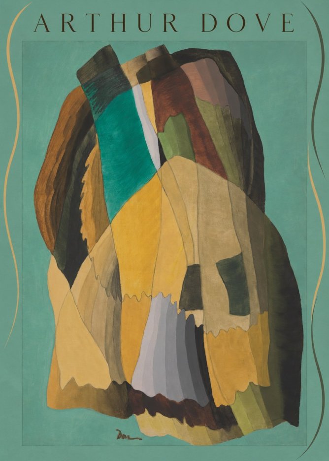 Arthur Dove Abstract Composition No6 - Affiche