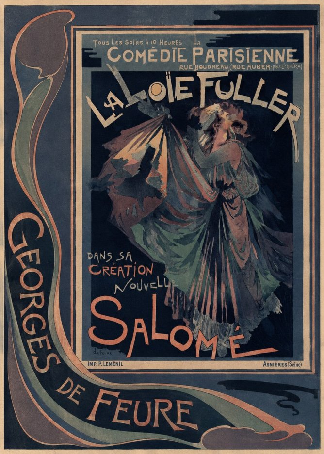 Georges de Feure Salomé I No2 - Affiche