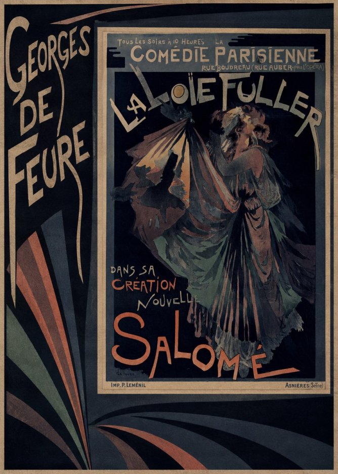 Georges de Feure Salomé I No3 - Affiche