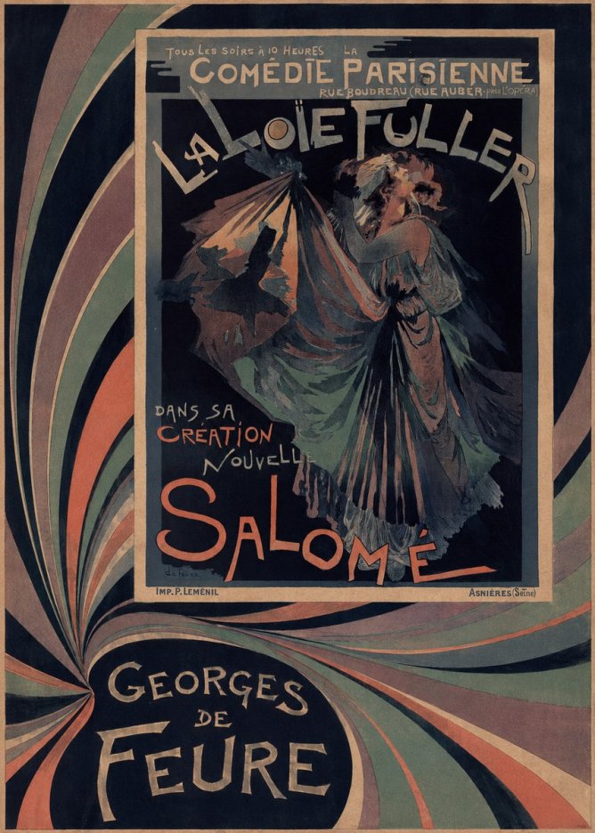 Georges de Feure Salomé I No6 - Affiche