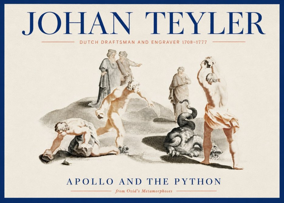 Johan Teyler Apollo and the Python No4 - Affiche