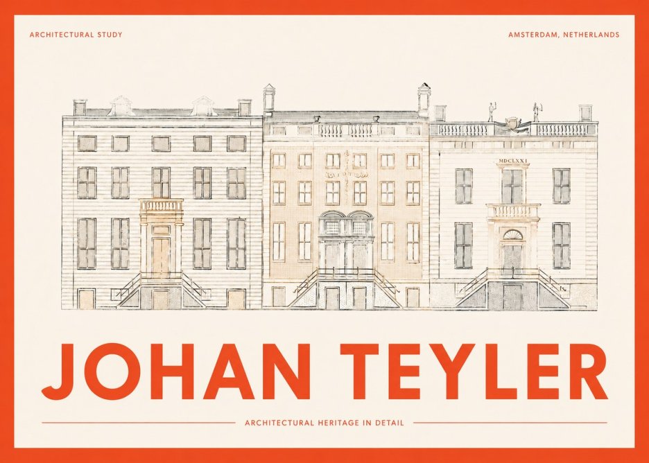 Johan Teyler Architectural Study II No2 - Affiche