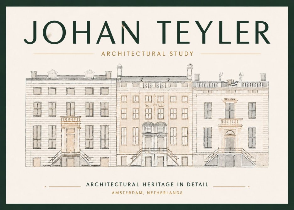 Johan Teyler Architectural Study II No4 - Affiche