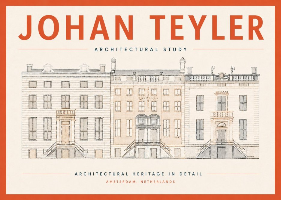Johan Teyler Architectural Study II No5 - Affiche