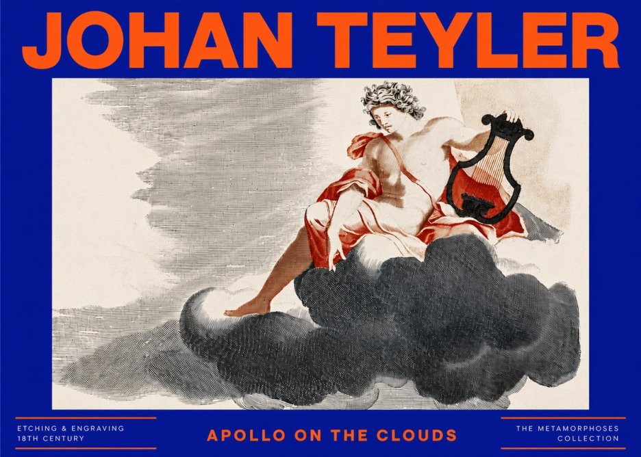 Johan Teyler Apollo on the Clouds No5 - Affiche