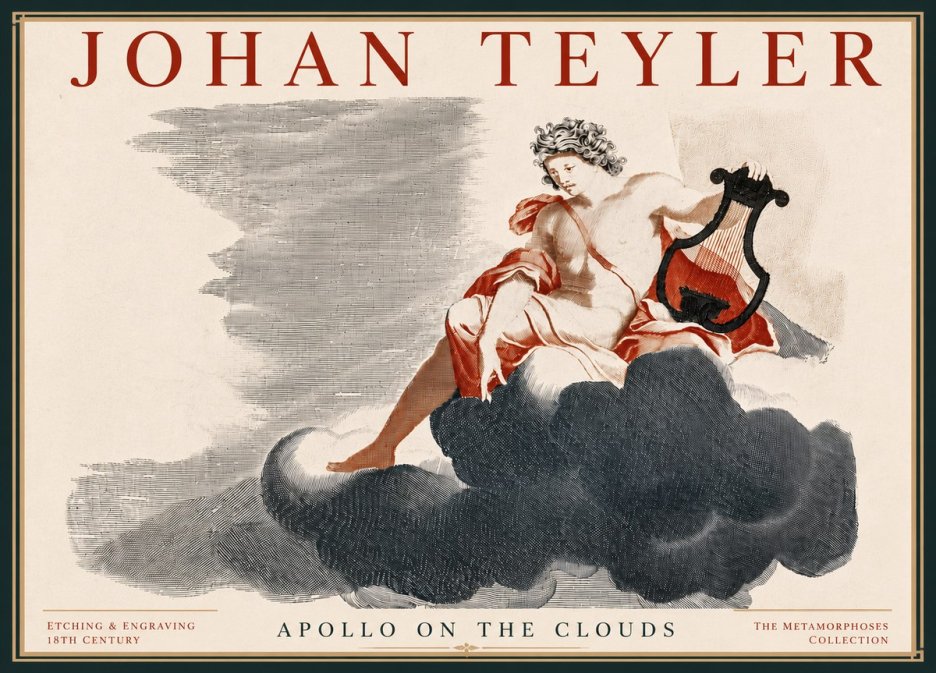 Johan Teyler Apollo on the Clouds No6 - Affiche