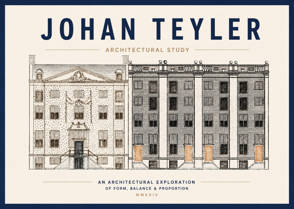 Johan Teyler Architectural Study IV No3 - Affiche