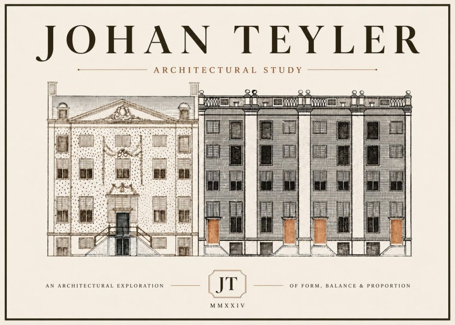 Johan Teyler Architectural Study IV No5 - Affiche