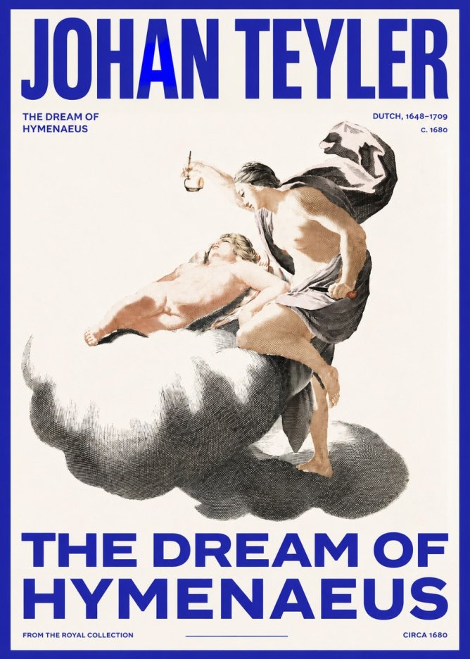 Johan Teyler The Dream of Hymenaeus No3 - Affiche