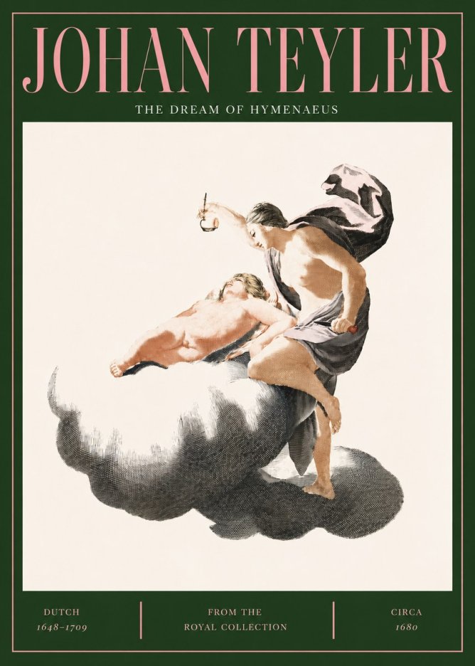 Johan Teyler The Dream of Hymenaeus No4 - Affiche