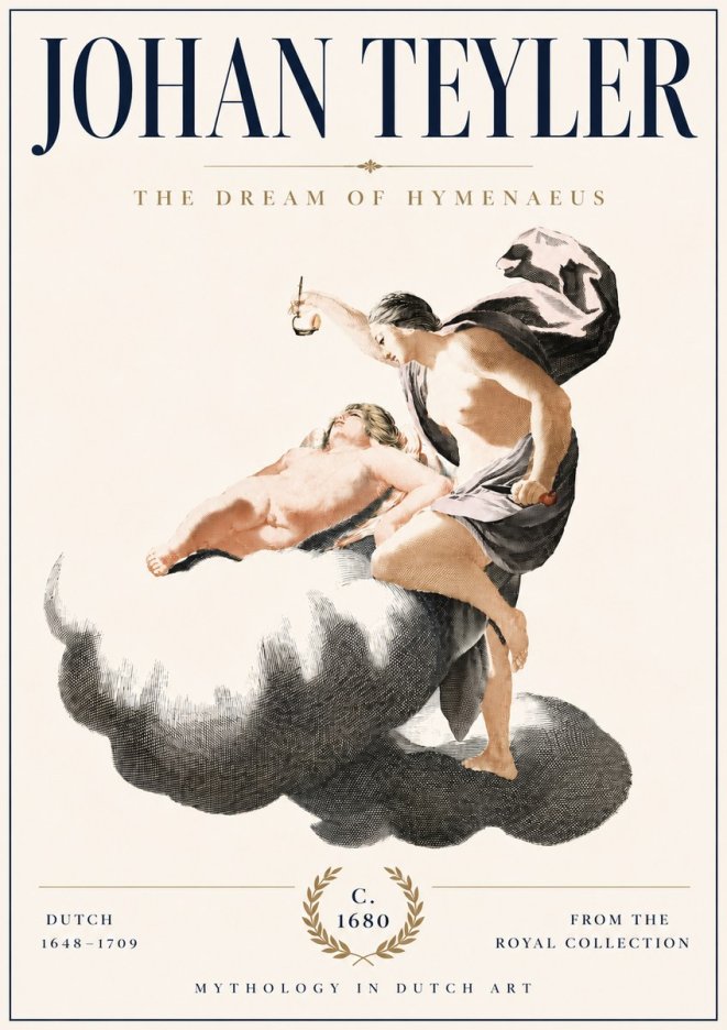 Johan Teyler The Dream of Hymenaeus No6 - Affiche