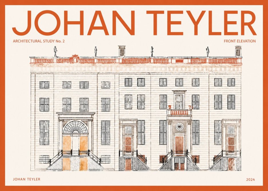 Johan Teyler Architectural Study VI No3 - Affiche