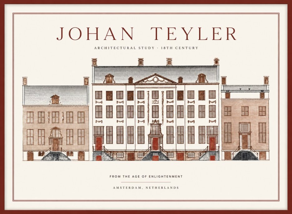 Johan Teyler Architectural Study VII No1 - Affiche