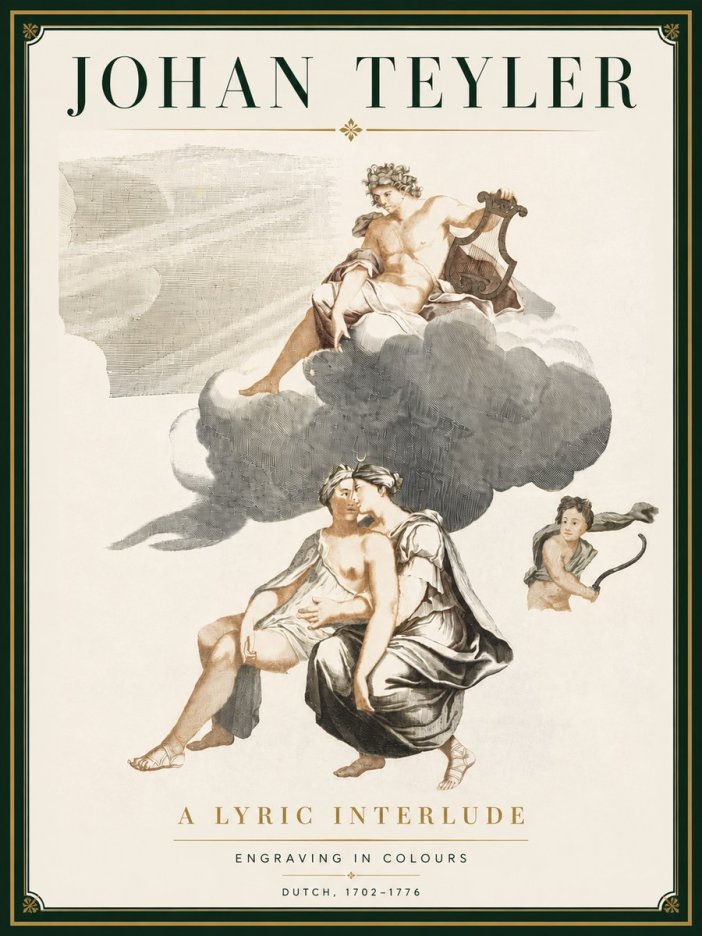 Johan Teyler Allegory of Music and Love No5 - Affiche