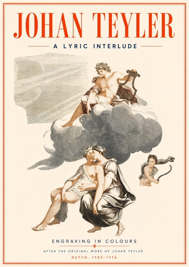 Johan Teyler Allegory of Music and Love No6 - Affiche