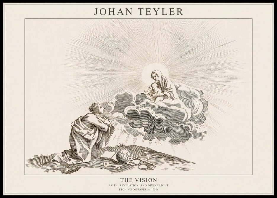 Johan Teyler The Vision No1 - Affiche