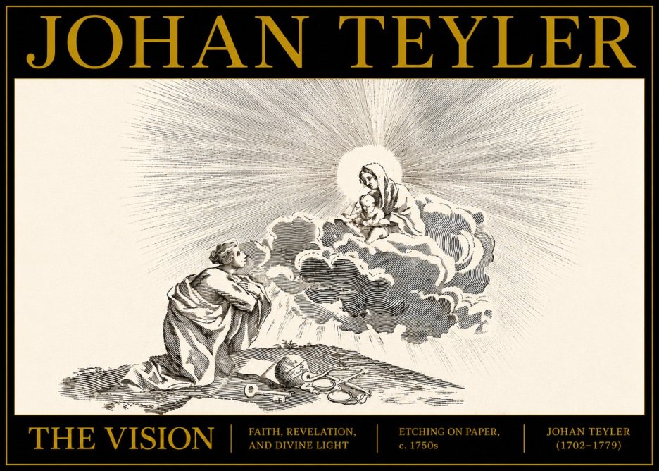 Johan Teyler The Vision No3 - Affiche