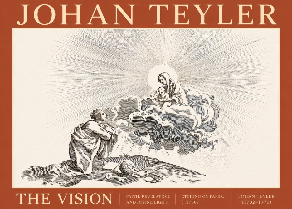 Johan Teyler The Vision No4 - Affiche