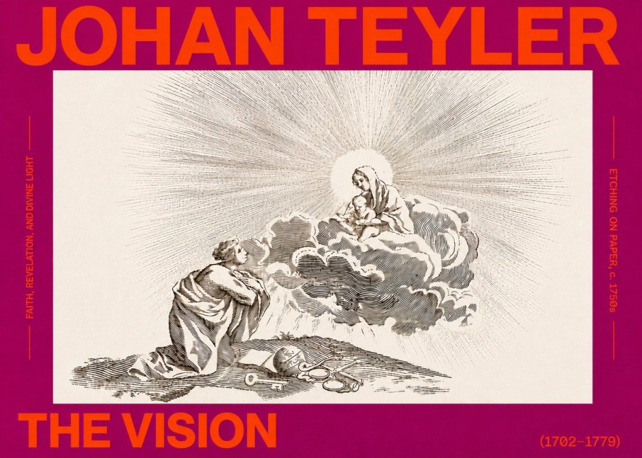 Johan Teyler The Vision No5 - Affiche
