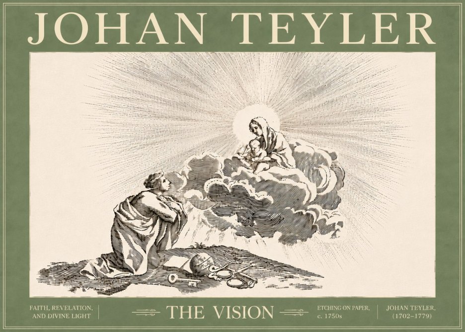 Johan Teyler The Vision No6 - Affiche