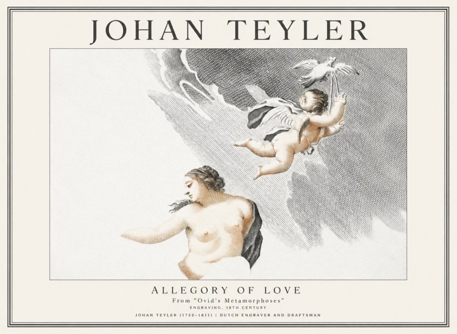 Johan Teyler Allegory of Love No1 - Affiche