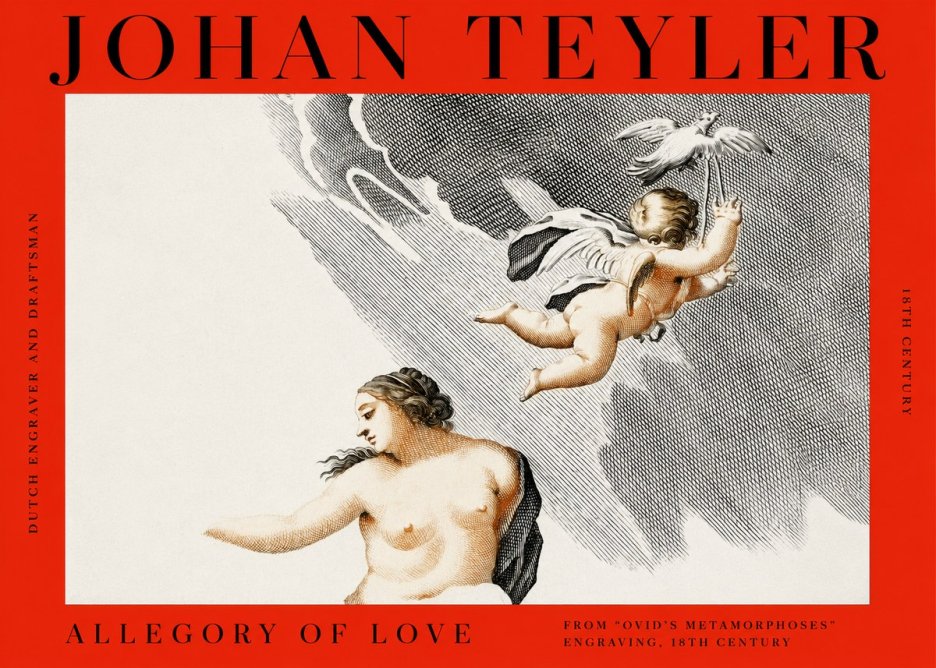 Johan Teyler Allegory of Love No2 - Affiche