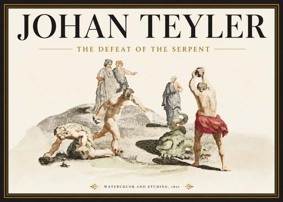Johan Teyler Study of Ulysses and Polyphemus No6 - Affiche