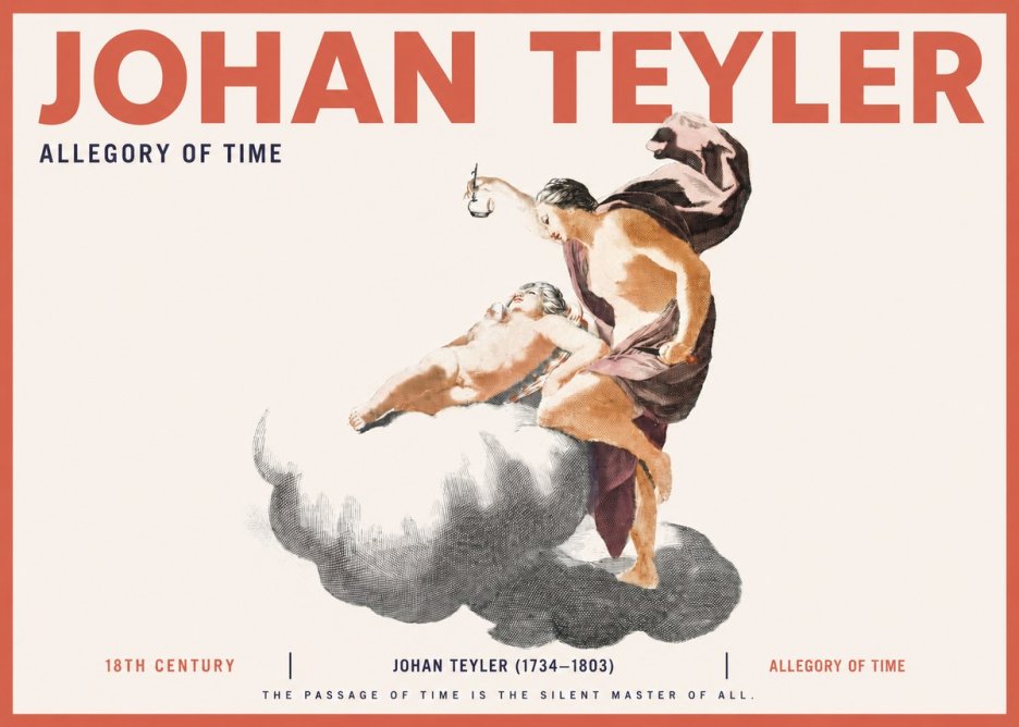 Johan Teyler Allegory of Time No2 - Affiche