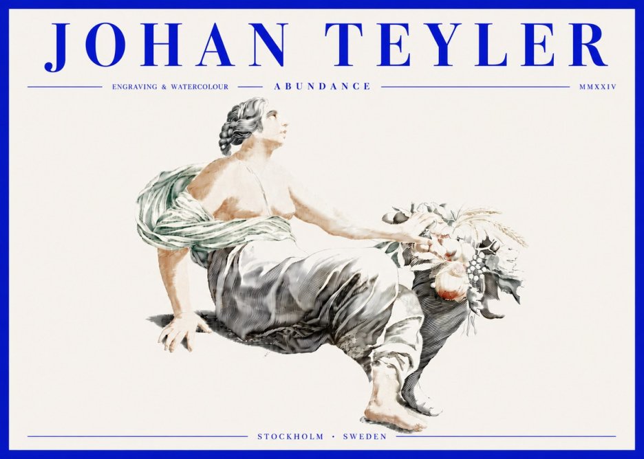 Johan Teyler Abundance No4 - Affiche