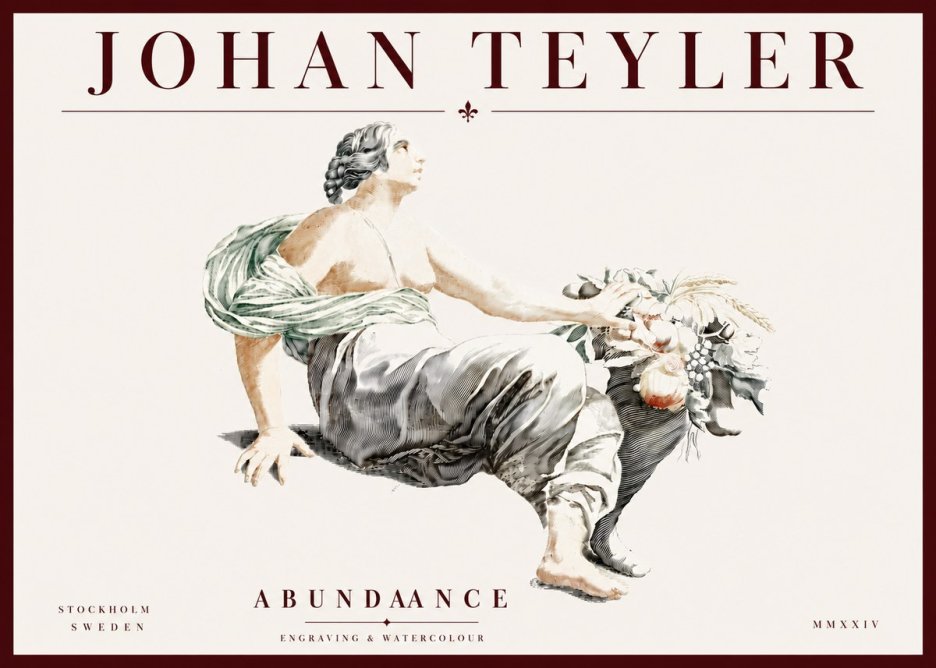 Johan Teyler Abundance No5 - Affiche