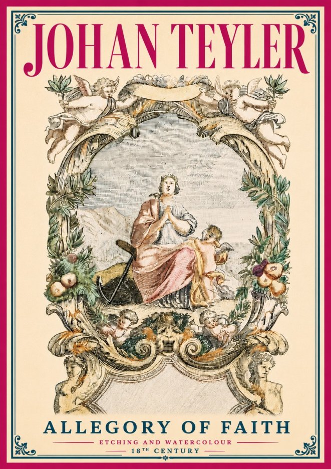 Johan Teyler Allegory of Faith No5 - Affiche