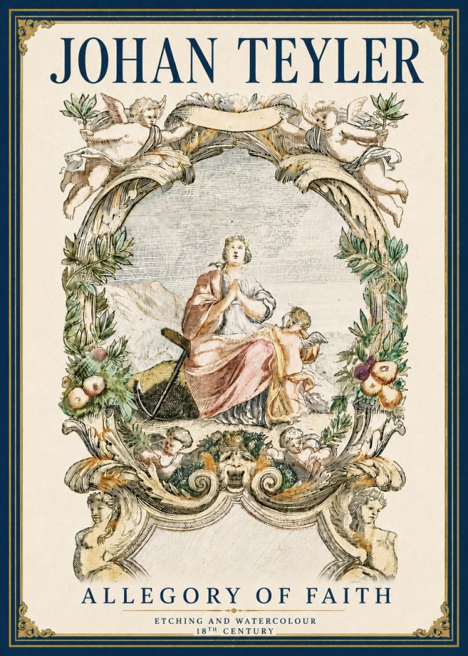 Johan Teyler Allegory of Faith No6 - Affiche