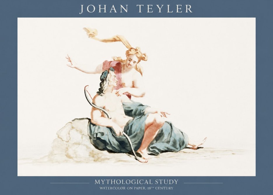 Johan Teyler Mythological Study No1 - Affiche