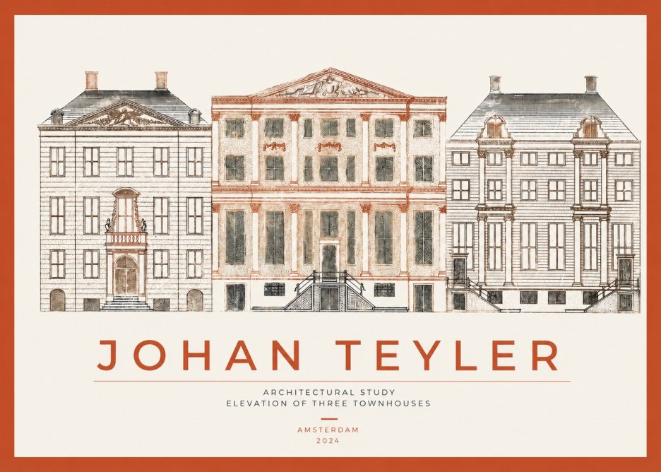 Johan Teyler Architectural Study IX No3 - Affiche