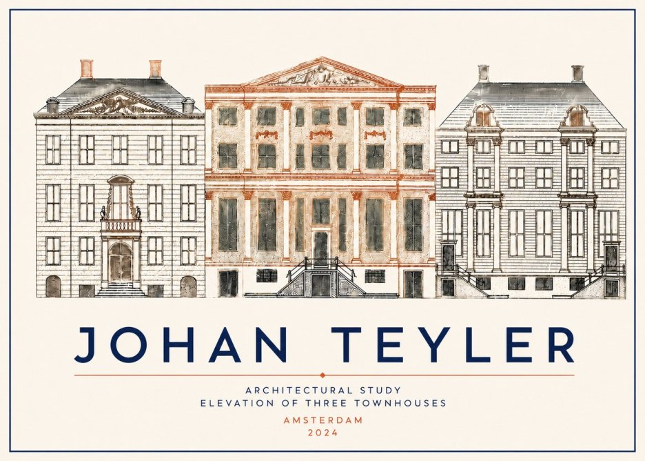Johan Teyler Architectural Study IX No5 - Affiche