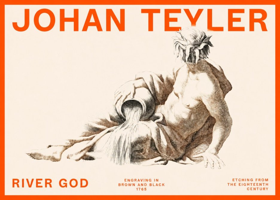 Johan Teyler River God No2 - Affiche