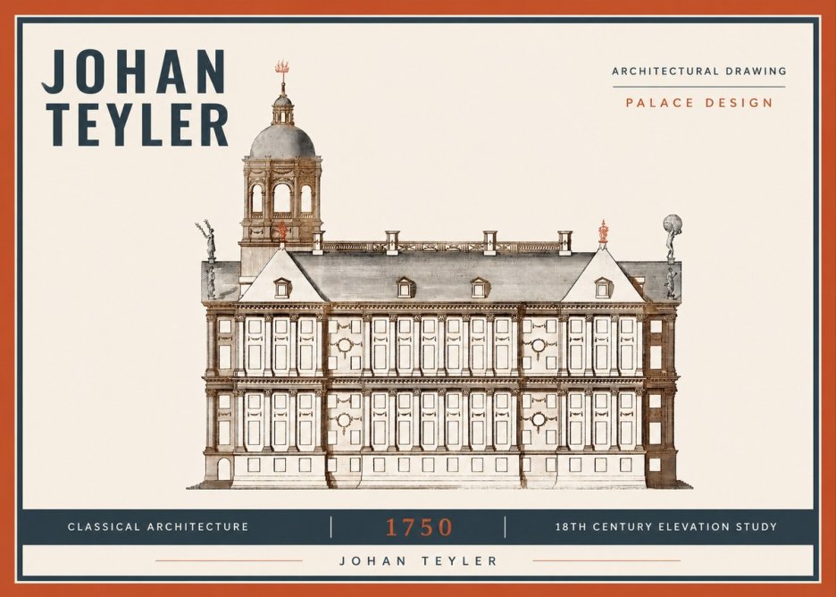 Johan Teyler Palace Design No4 - Affiche
