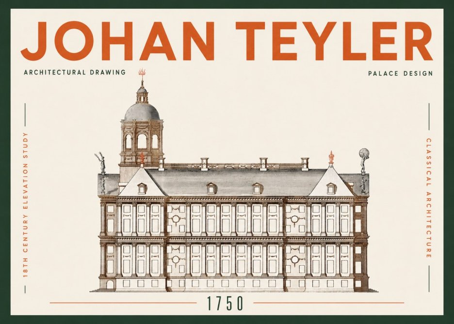 Johan Teyler Palace Design No5 - Affiche